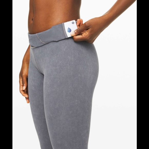 Lululemon wunder under high rise tight snow washed luna - Picture 2 of 8